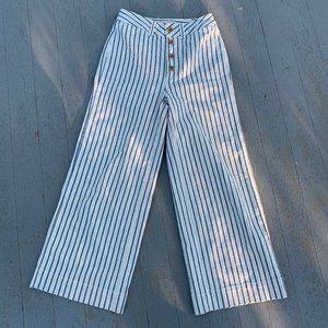 Madwell Wide Leg Crop Pants